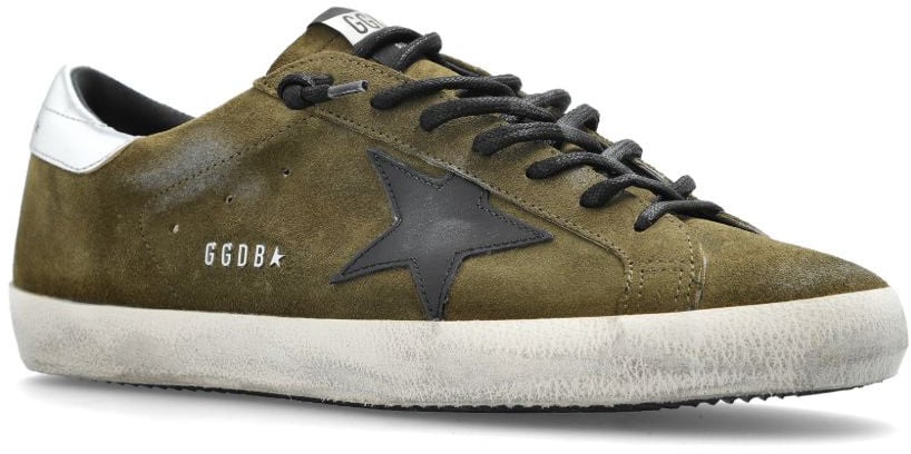 Golden Goose Sneakers Dark Green/Black/Silver Donkergroen