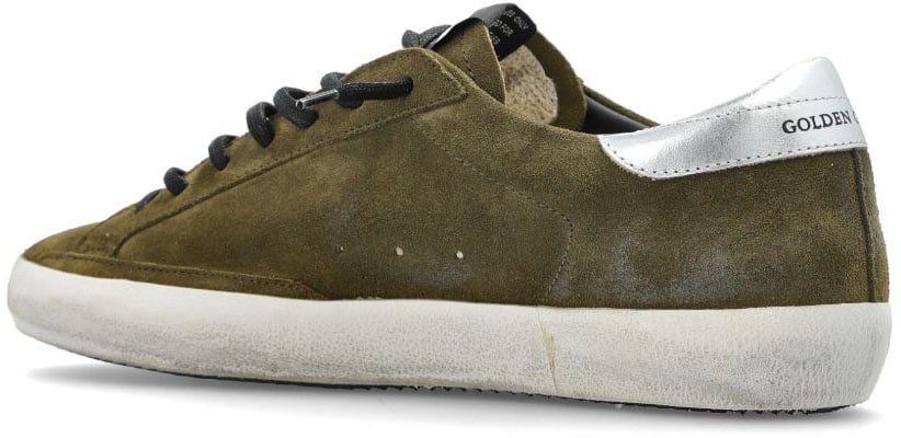 Golden Goose Sneakers Dark Green/Black/Silver Donkergroen