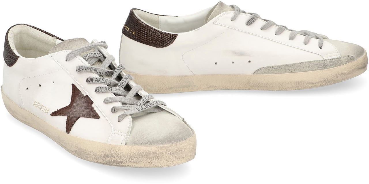 Golden Goose Sneakers low-top Super-Star Wit