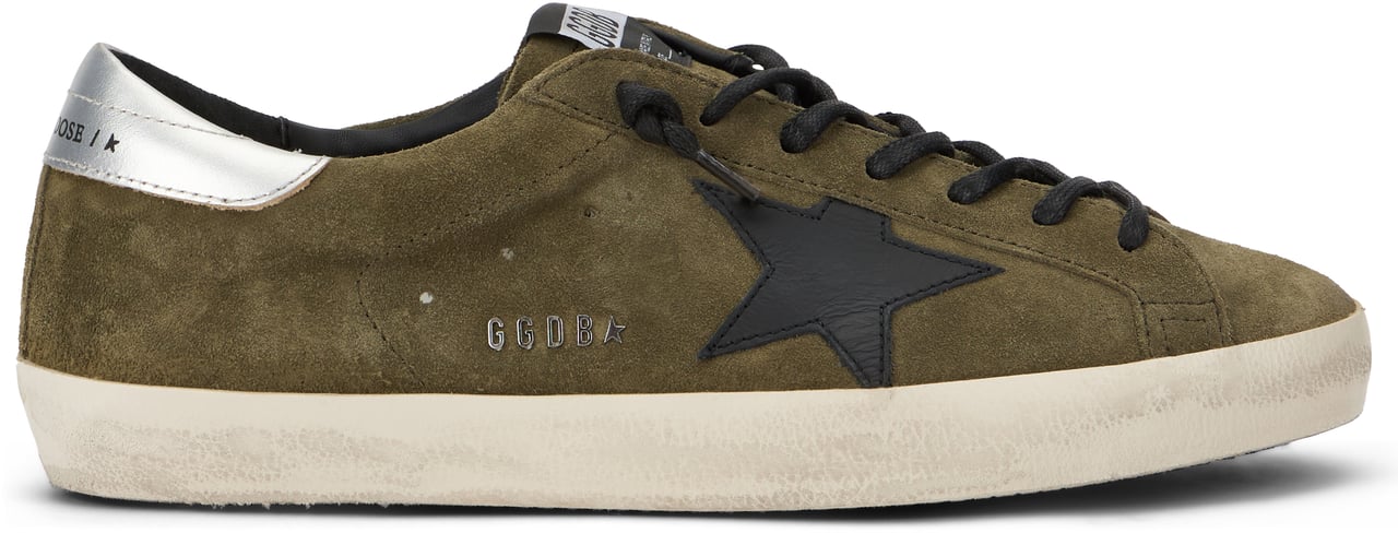 Golden Goose Classic sneakers with distinctive details Groen