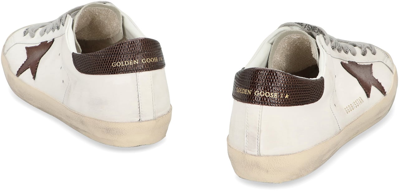 Golden Goose Sneakers low-top Super-Star Wit
