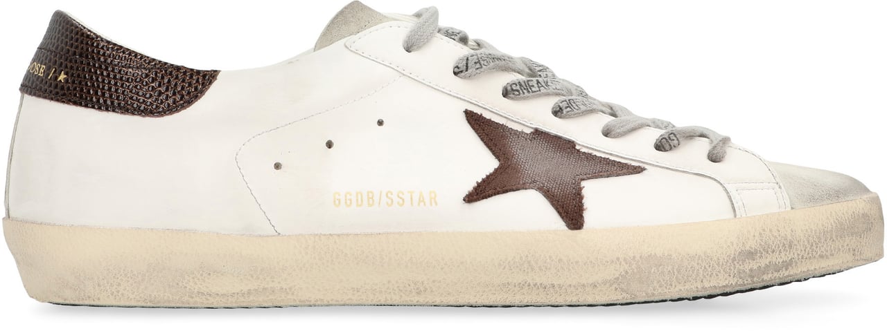Golden Goose Sneakers low-top Super-Star Wit
