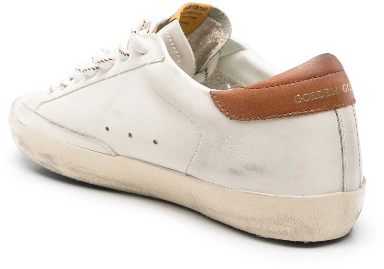 Golden Goose Sneakers White Greybrown Bruin