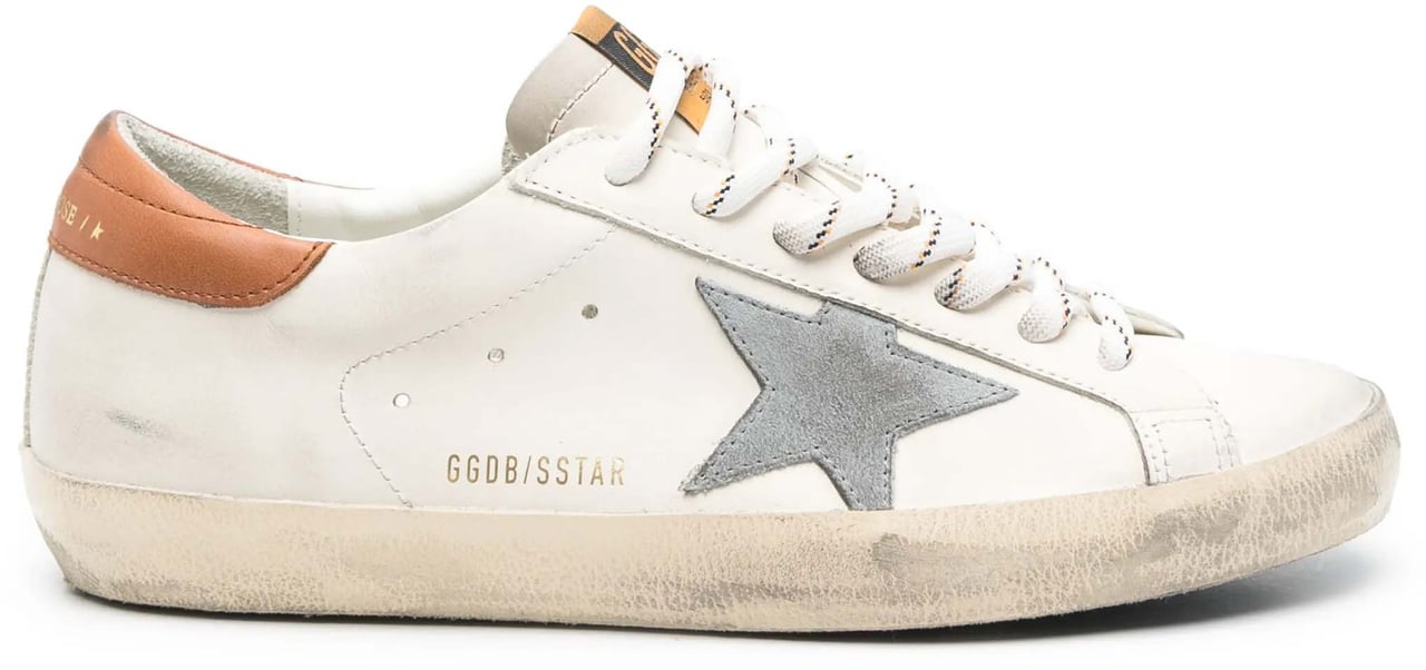 Golden Goose Sneakers White Greybrown Bruin