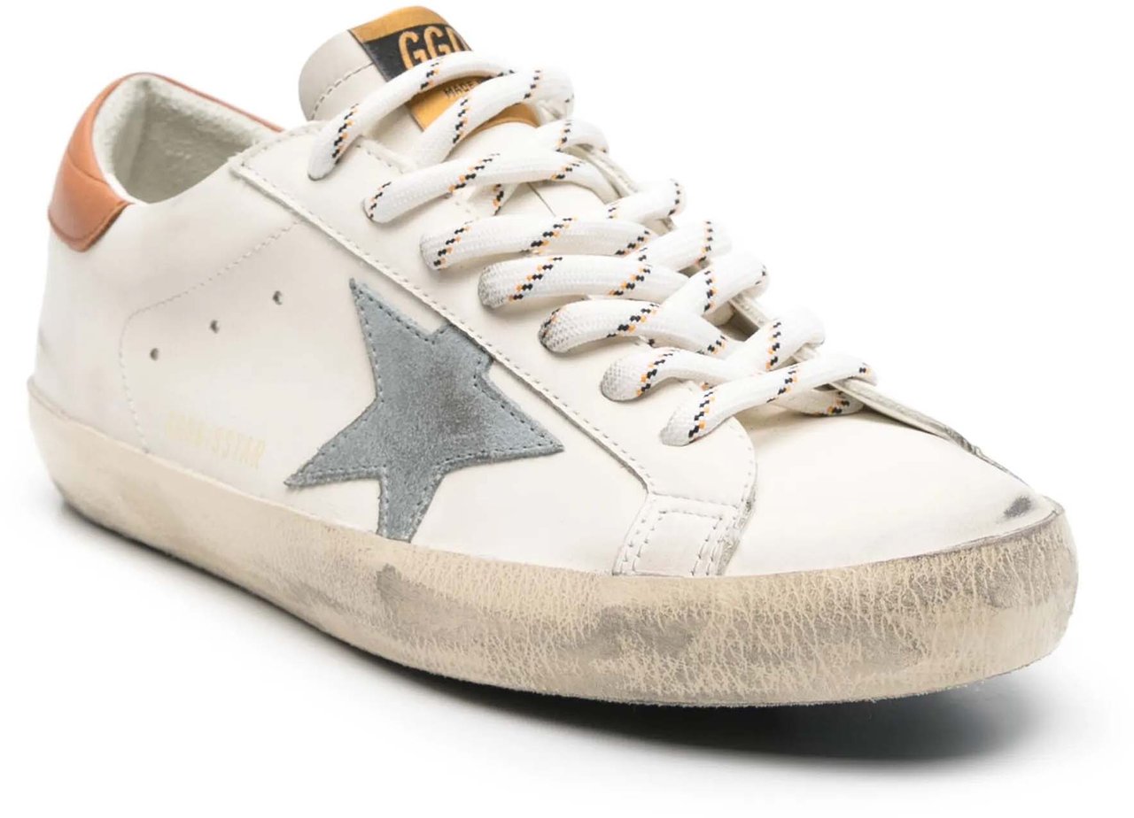 Golden Goose Sneakers White Greybrown Bruin