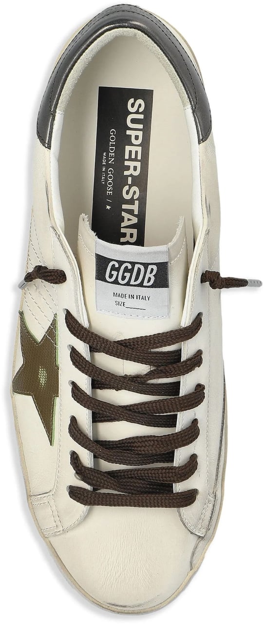 Golden Goose Sneakers Opticwhite/Green/Antarcite Divers
