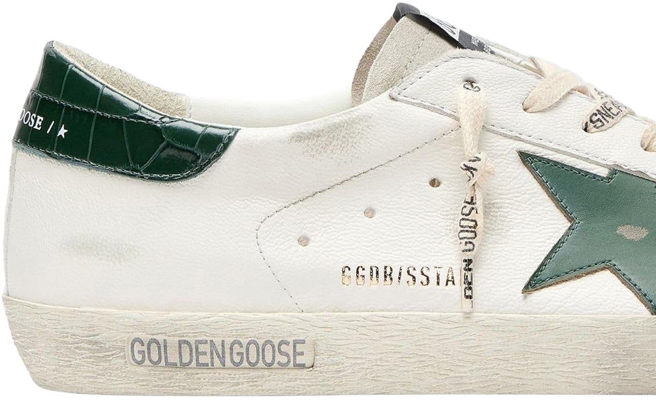 Golden Goose Heren Super Star Nappa Wit