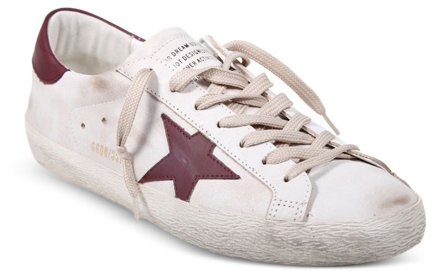 Golden Goose Sneakers Red Rood