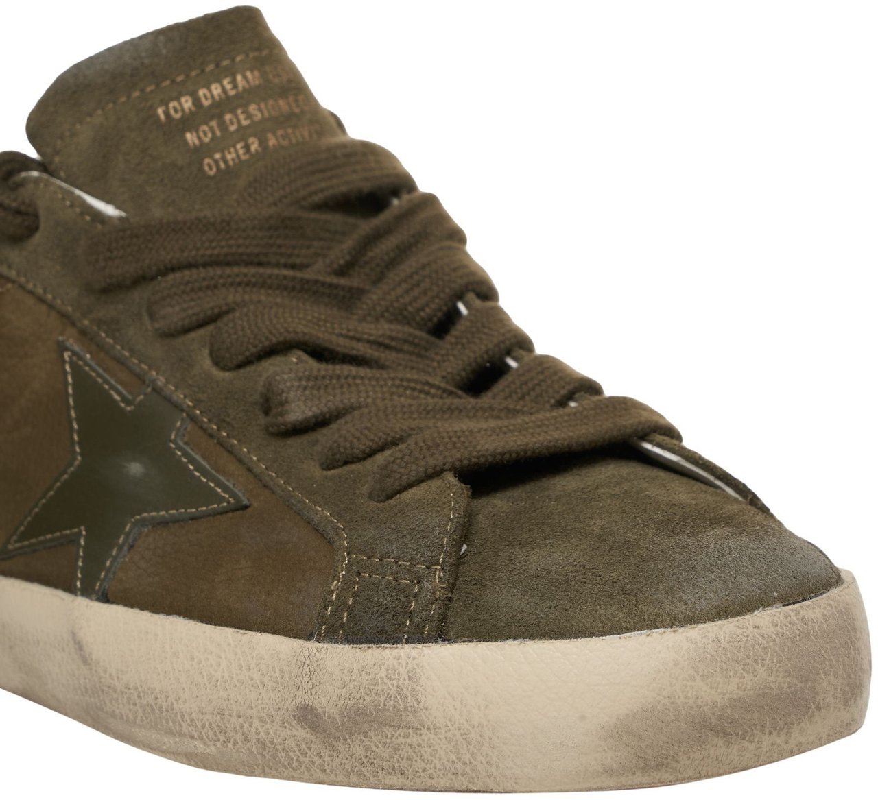 Golden Goose Sneakers 'Super Star' Groen