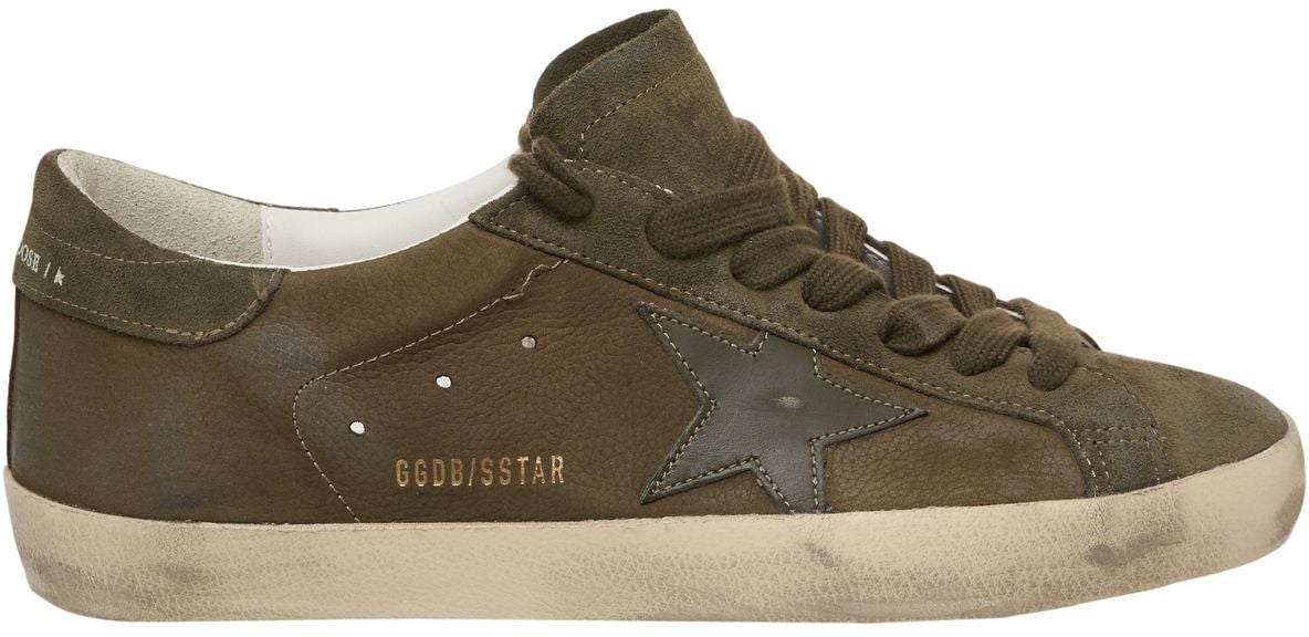 Golden Goose Sneakers 'Super Star' Groen