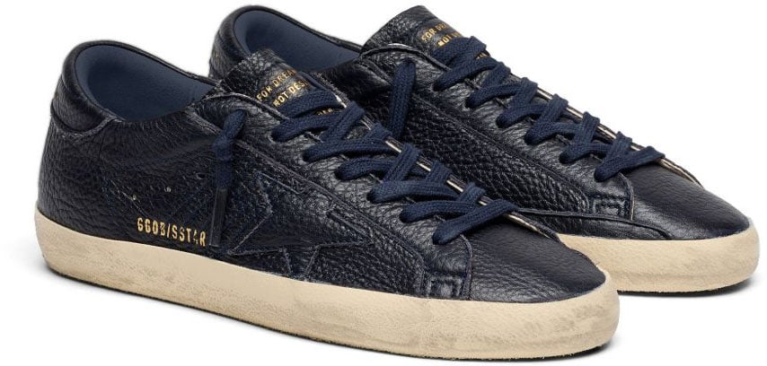 Golden Goose Sneakers Navy Navy