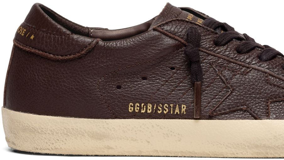 Golden Goose Sneakers Dark Brown Bruin