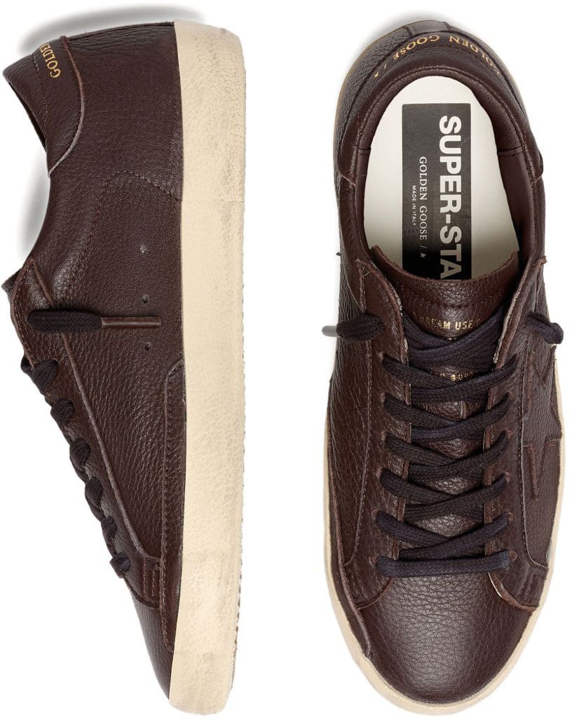 Golden Goose Sneakers Dark Brown Bruin