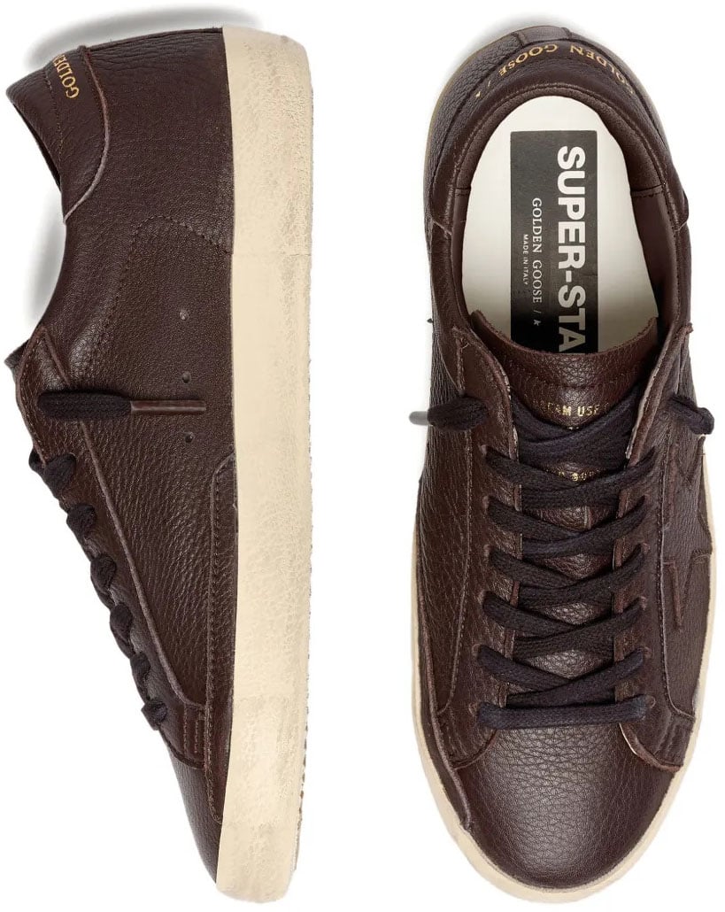 Golden Goose Sneakers Dark Brown Bruin