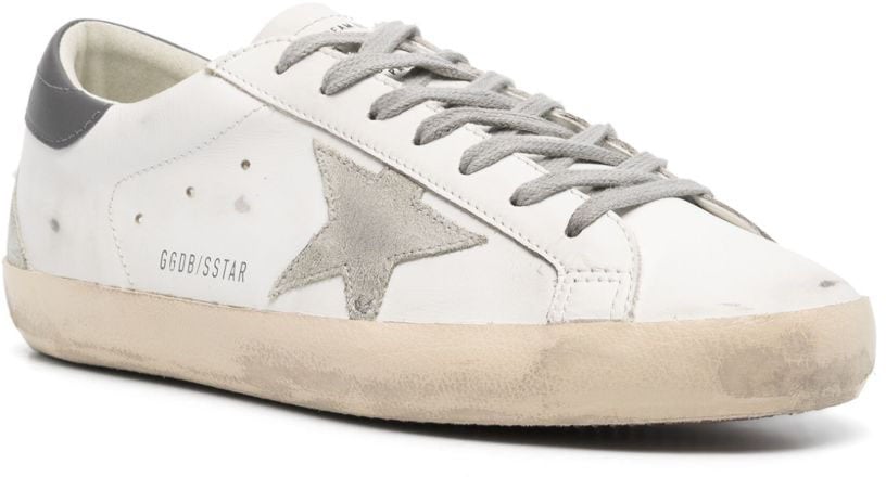 Golden Goose Sneakers Whiteicedark Gray Grijs