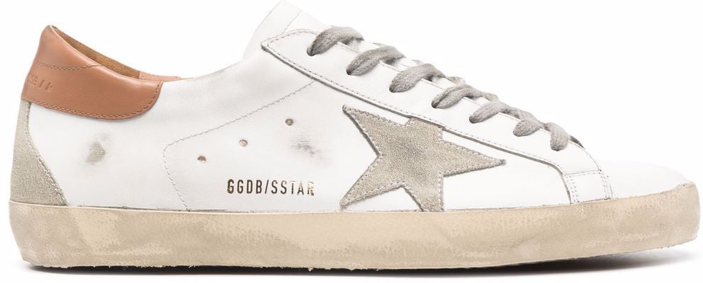 Golden Goose Sneakers Whiteicelight Brown Bruin