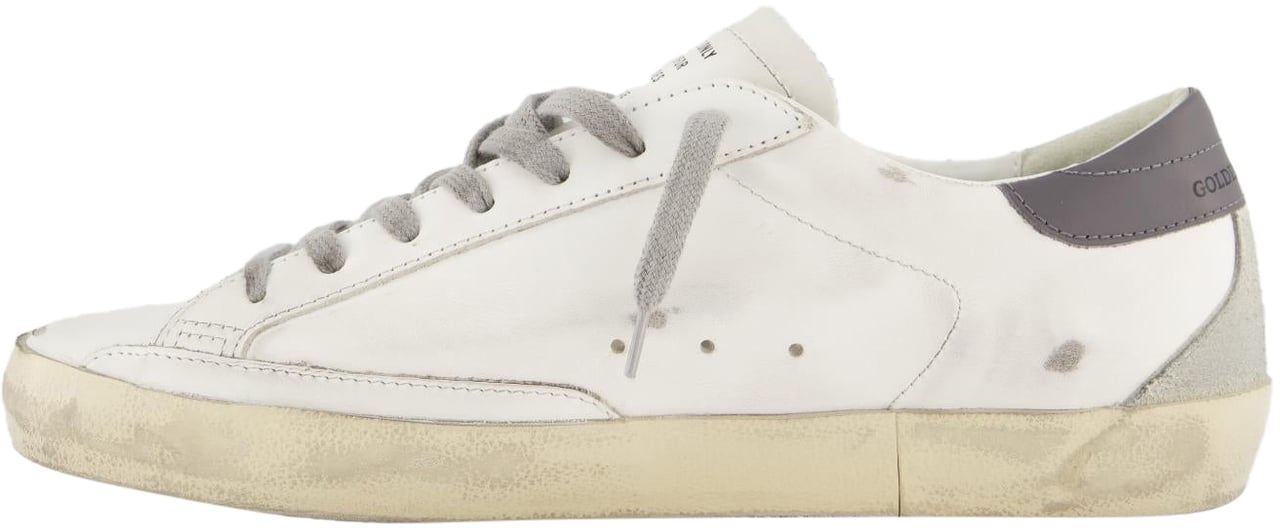 Golden Goose Heren Super Star Sneaker Wit/Grijs Wit