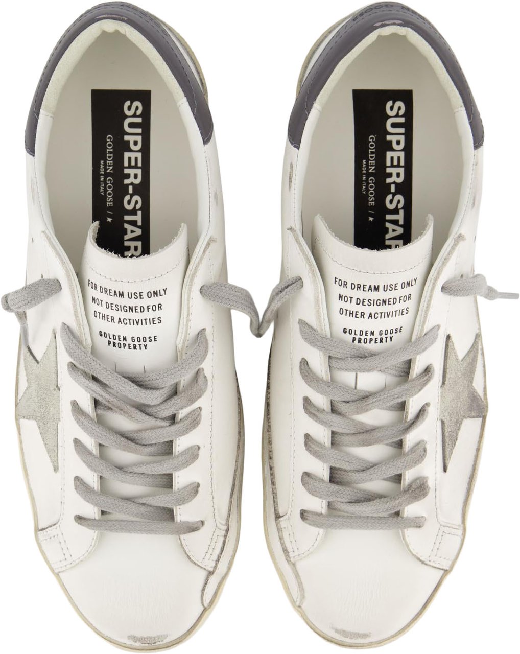 Golden Goose Heren Super Star Sneaker Wit/Grijs Wit