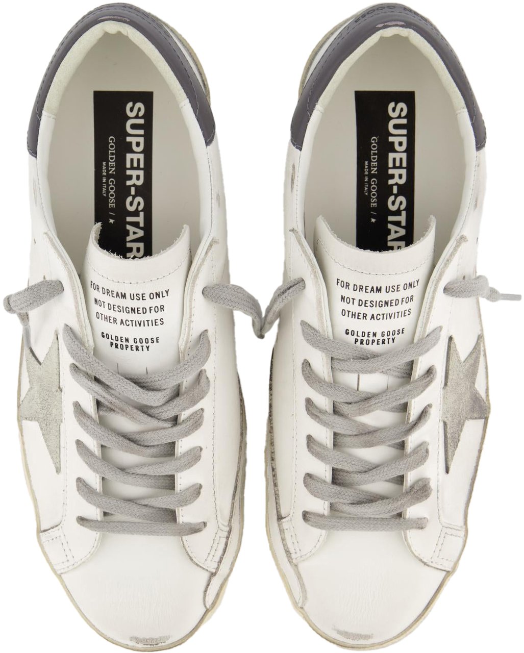 Golden Goose Heren Super Star Sneaker Wit/Grijs Wit