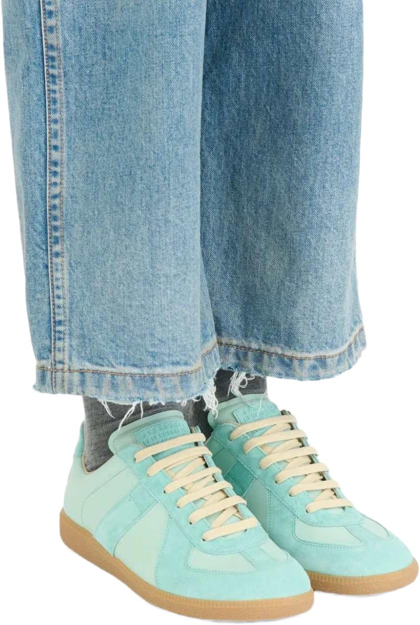 Golden Goose Sneakers Red/White Lichtblauw