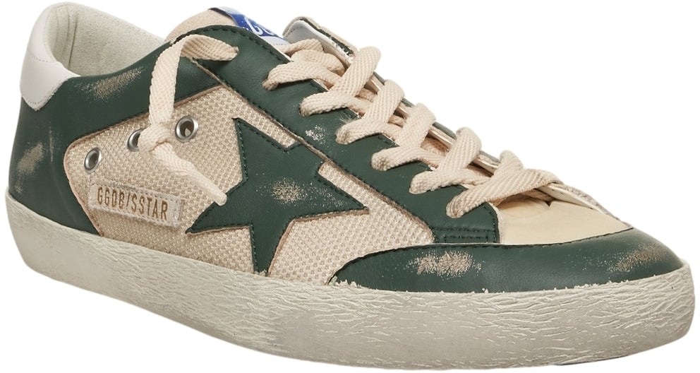 Golden Goose Sneakers 'Super-Star Penstar' Groen