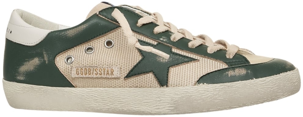 Golden Goose Sneakers 'Super-Star Penstar' Groen