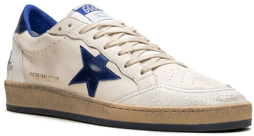 Golden Goose Sneakers Whitebluette Blauw