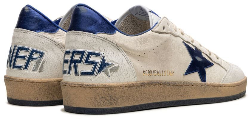 Golden Goose Sneakers Whitebluette Blauw