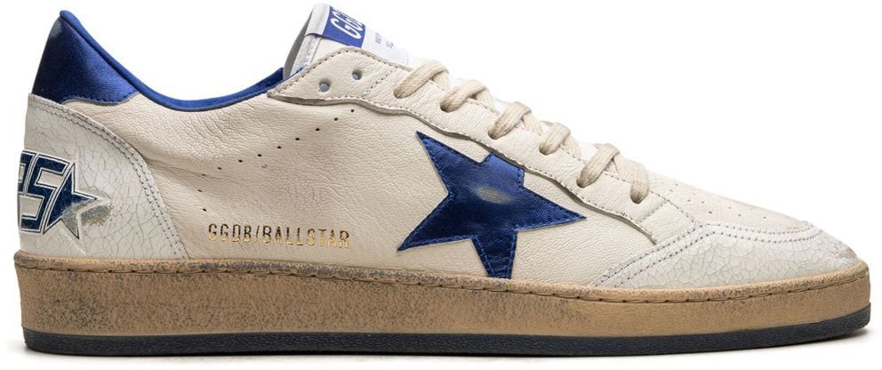 Golden Goose Sneakers Whitebluette Blauw