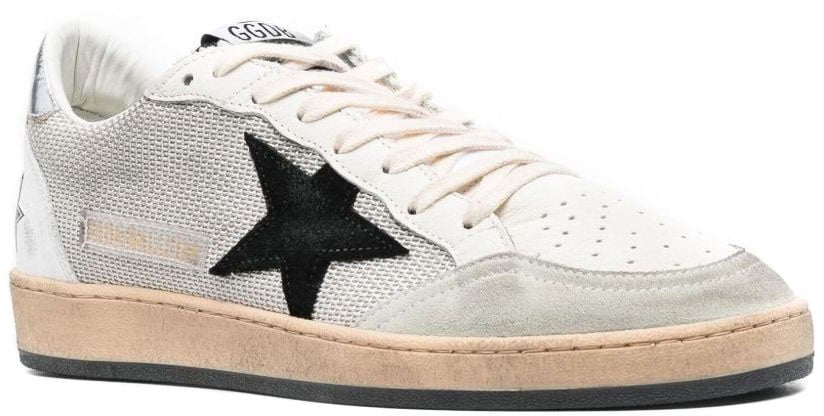 Golden Goose Sneakers Silverblack Zilver
