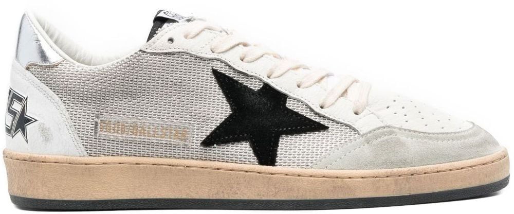 Golden Goose Sneakers Silverblack Zilver