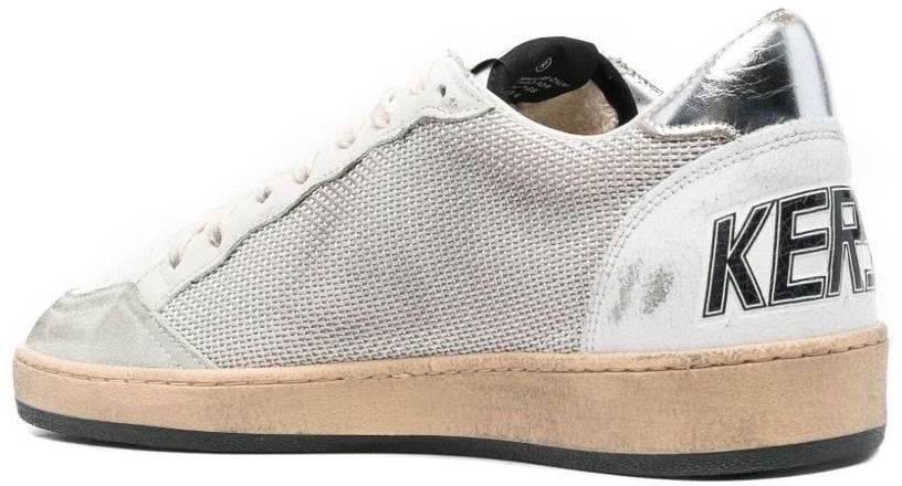 Golden Goose Sneakers Silverblack Zilver