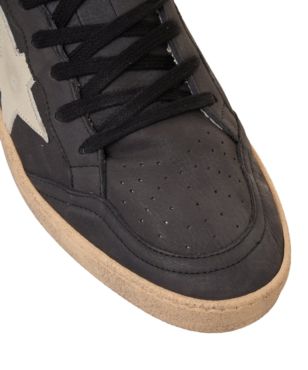 Golden Goose Sneaker 'Ball Star' Zwart