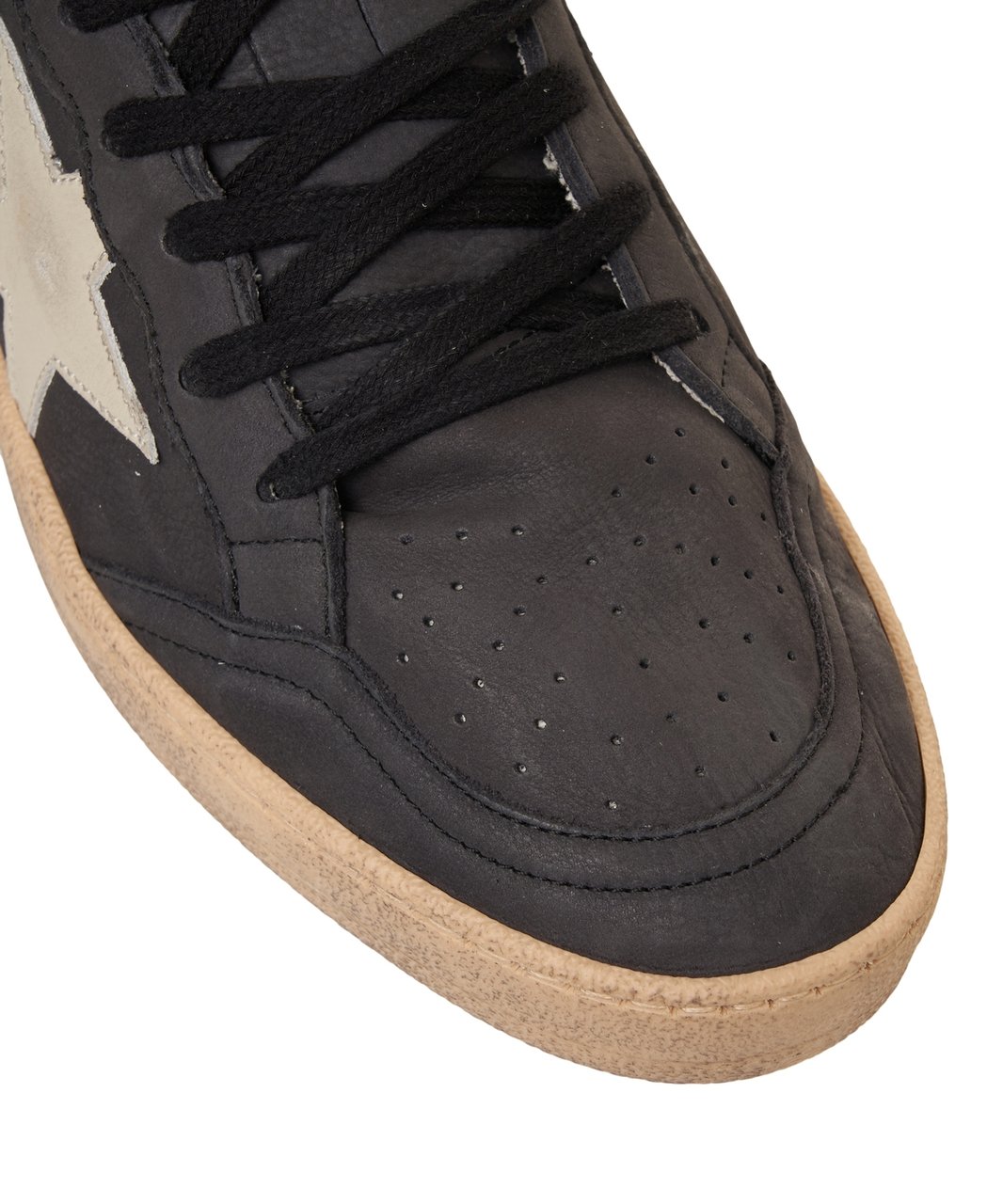 Golden Goose Sneaker 'Ball Star' Zwart