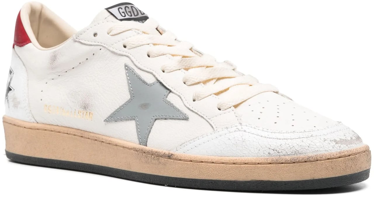 Golden Goose Sneakers White /Silver/Blue/Red Wit