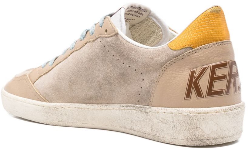 Golden Goose Sneakers Taupewhiteyellow Beige