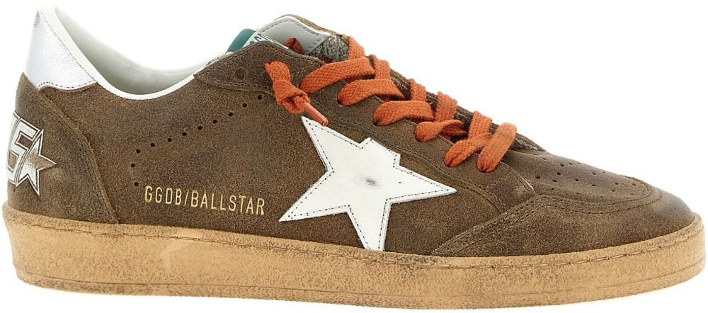 Golden Goose Sneakers Brown Bruin