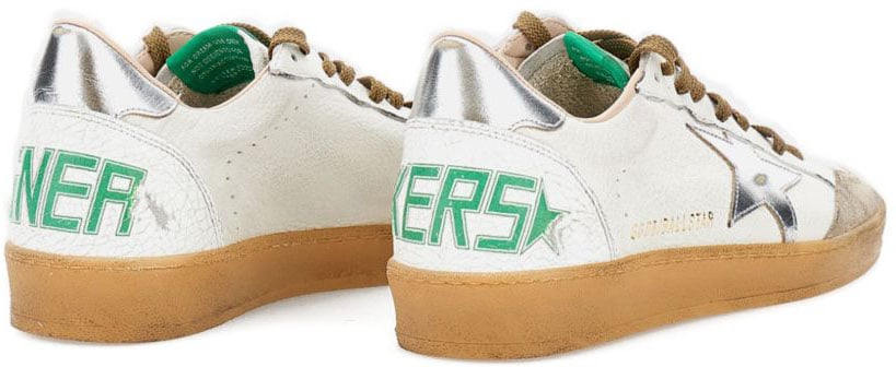 Golden Goose Sneakers Whitebeigesilver Zilver