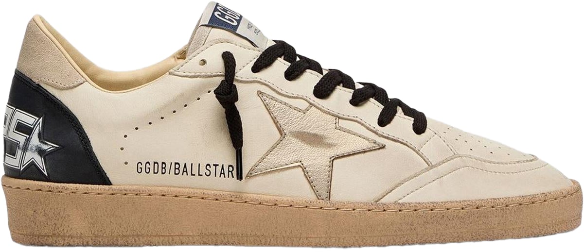 Golden Goose Heren Ballstar Wit
