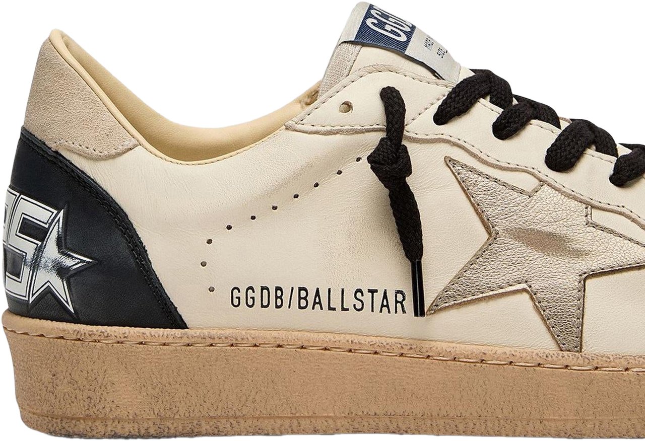 Golden Goose Heren Ballstar Wit