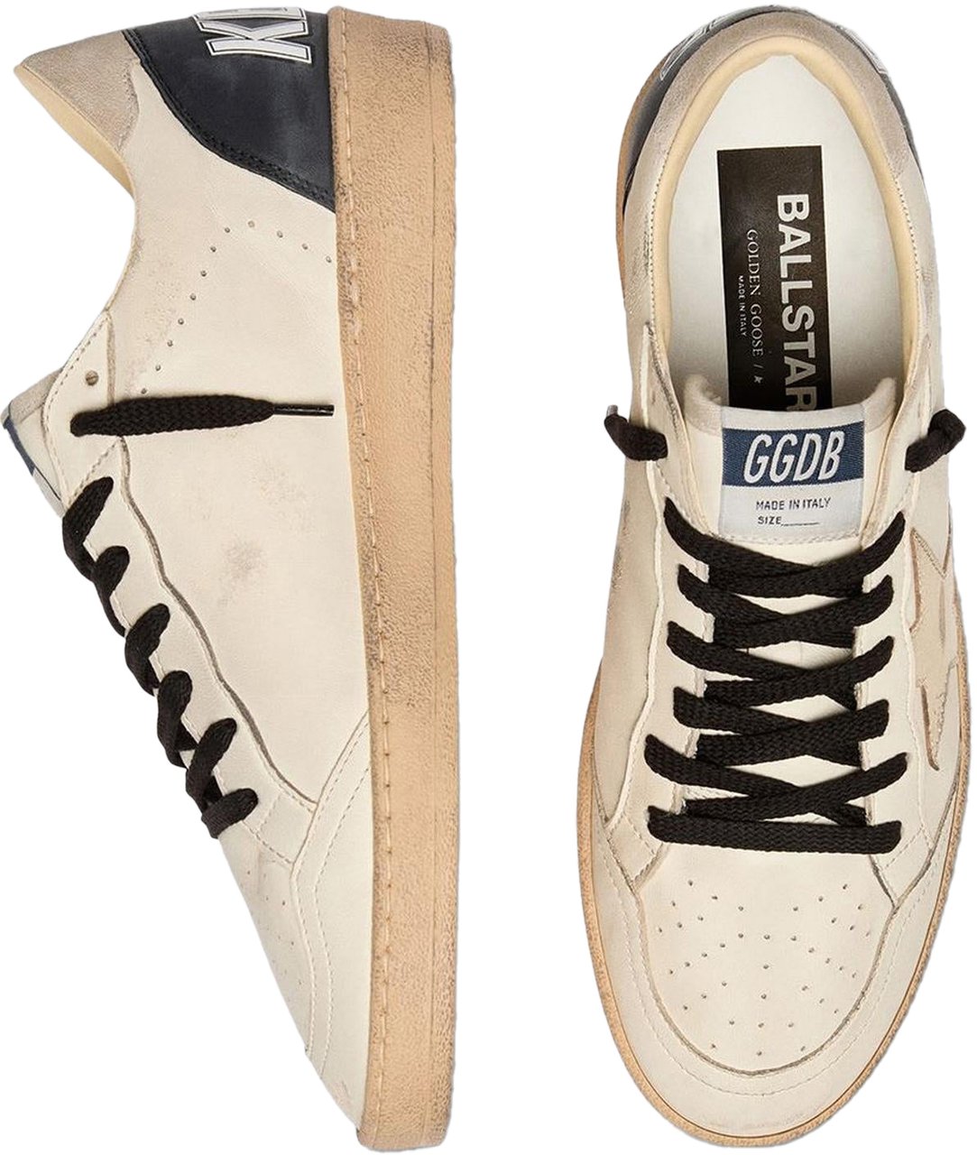 Golden Goose Heren Ballstar Wit