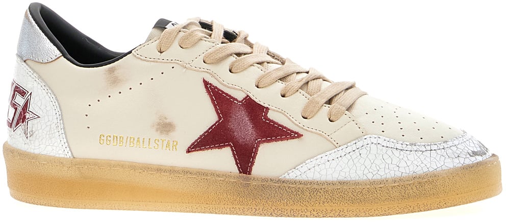 Golden Goose Multicolor nappa leather Ball Star sneakers Neutraal