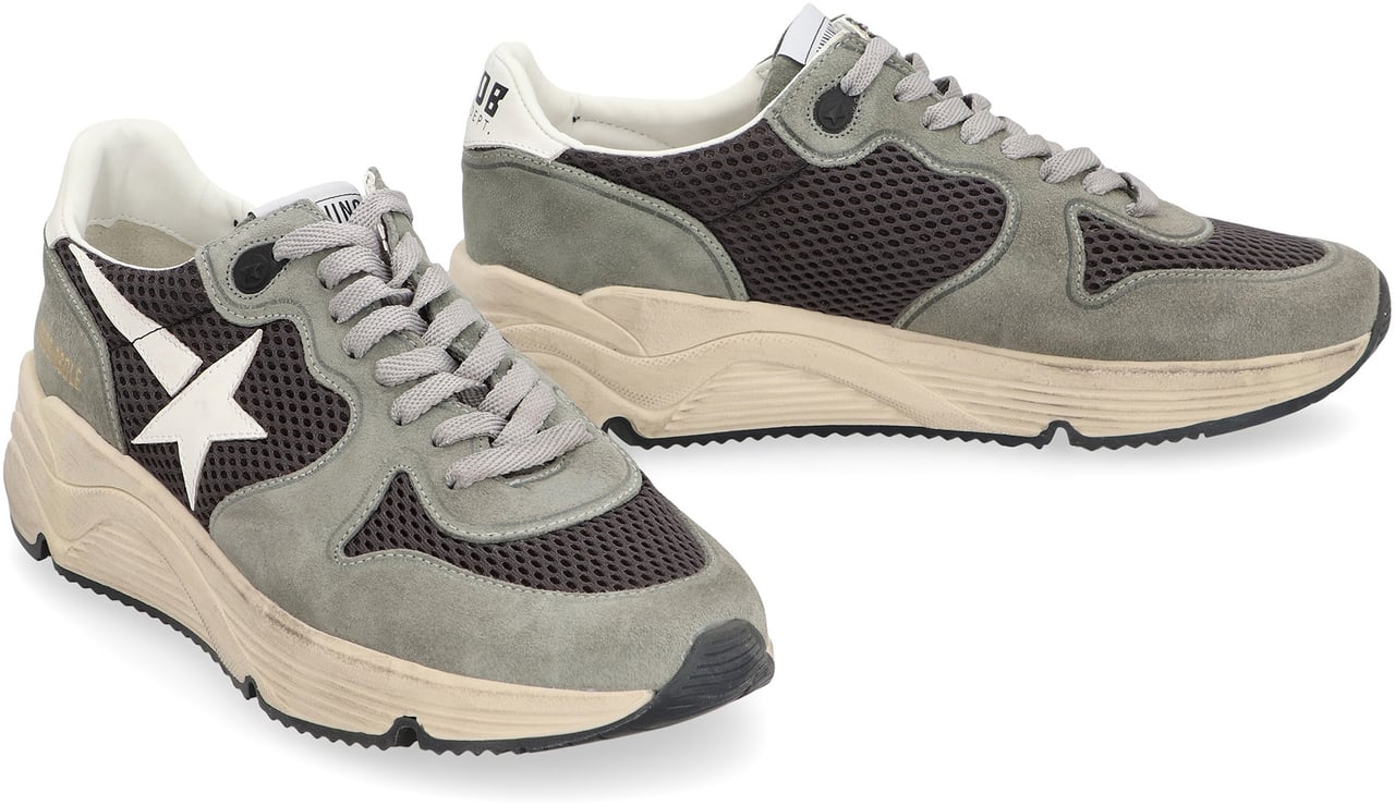 Golden Goose Sneakers Running Sole Grijs