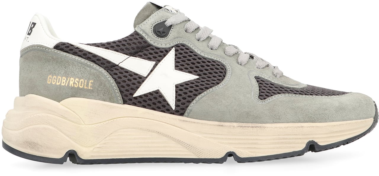 Golden Goose Sneakers Running Sole Grijs
