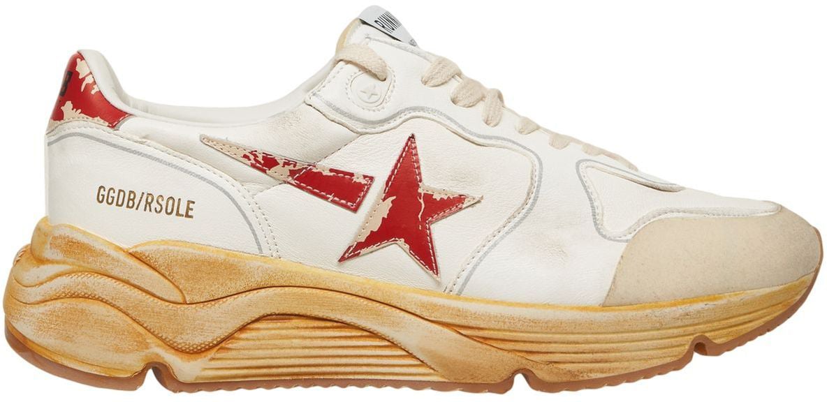 Golden Goose Sneakers 'Running sole' Wit