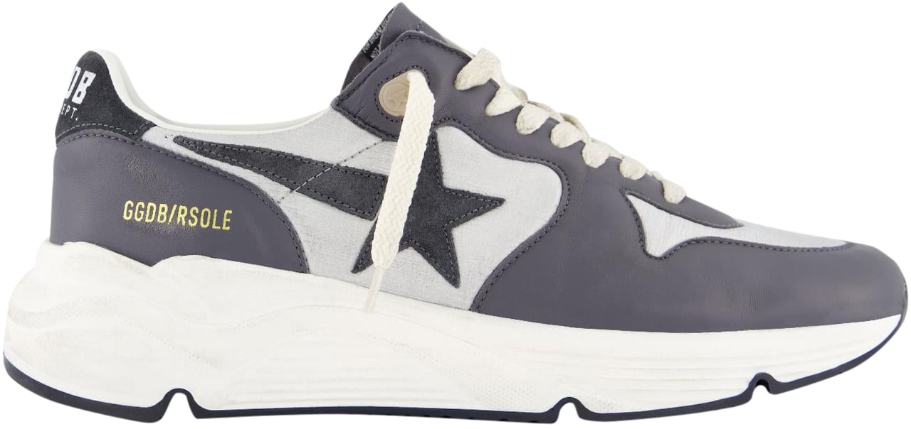 Golden Goose Heren Running Sneaker Blauw/Grijs Blauw