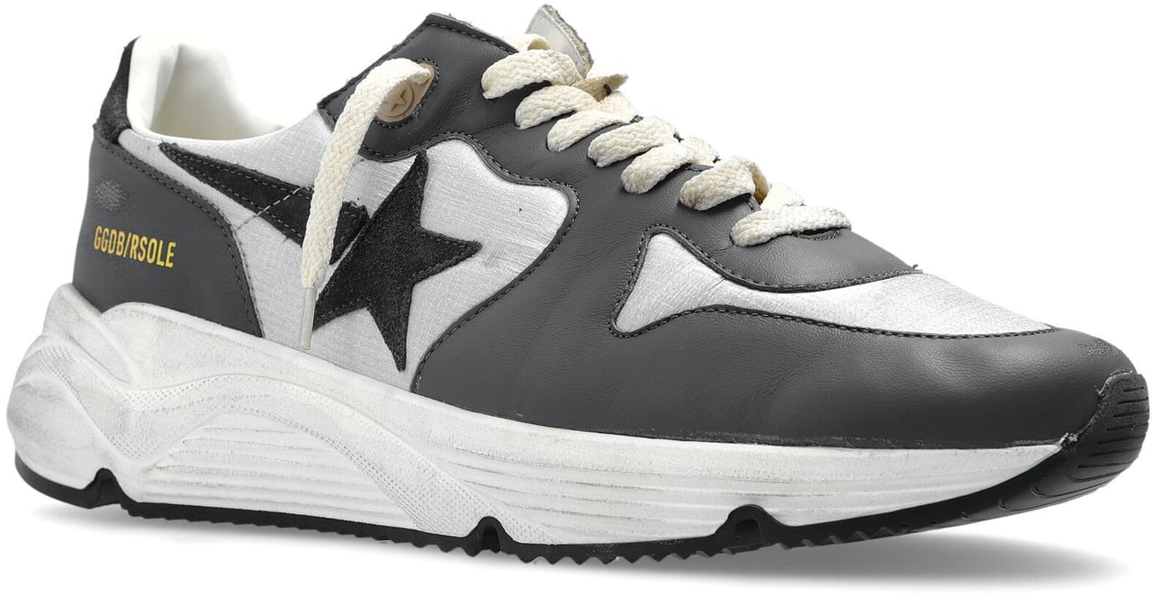 Golden Goose Sneakers Silver/Ebony/Black Donkergrijs
