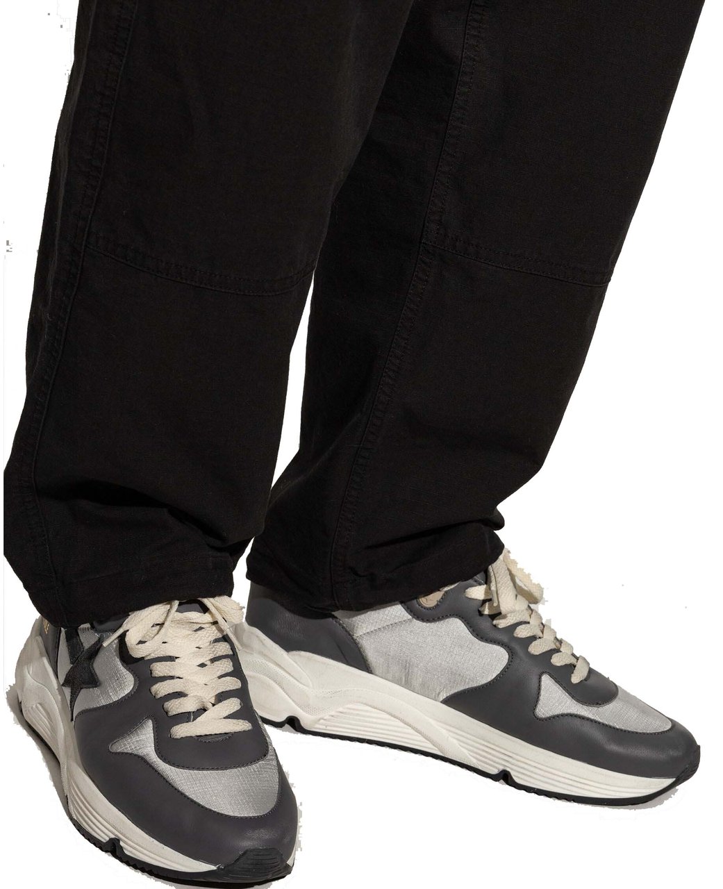 Golden Goose Sneakers Silverebonyblack Zwart