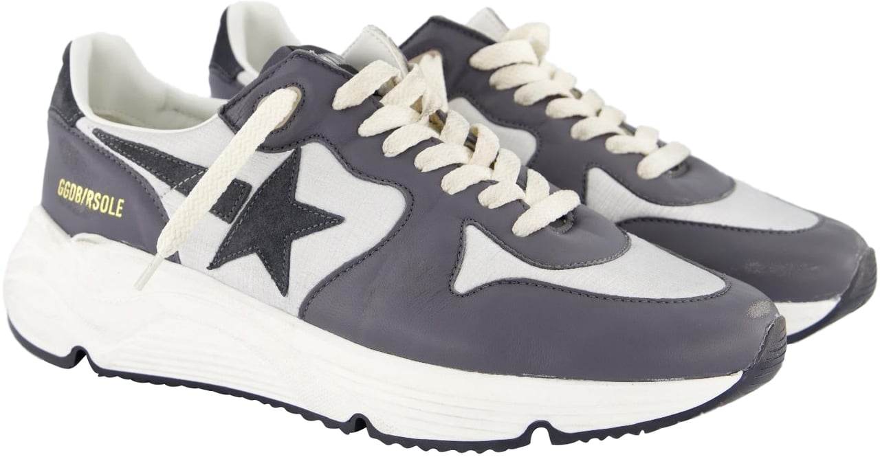 Golden Goose Heren Running Sneaker Blauw/Grijs Blauw
