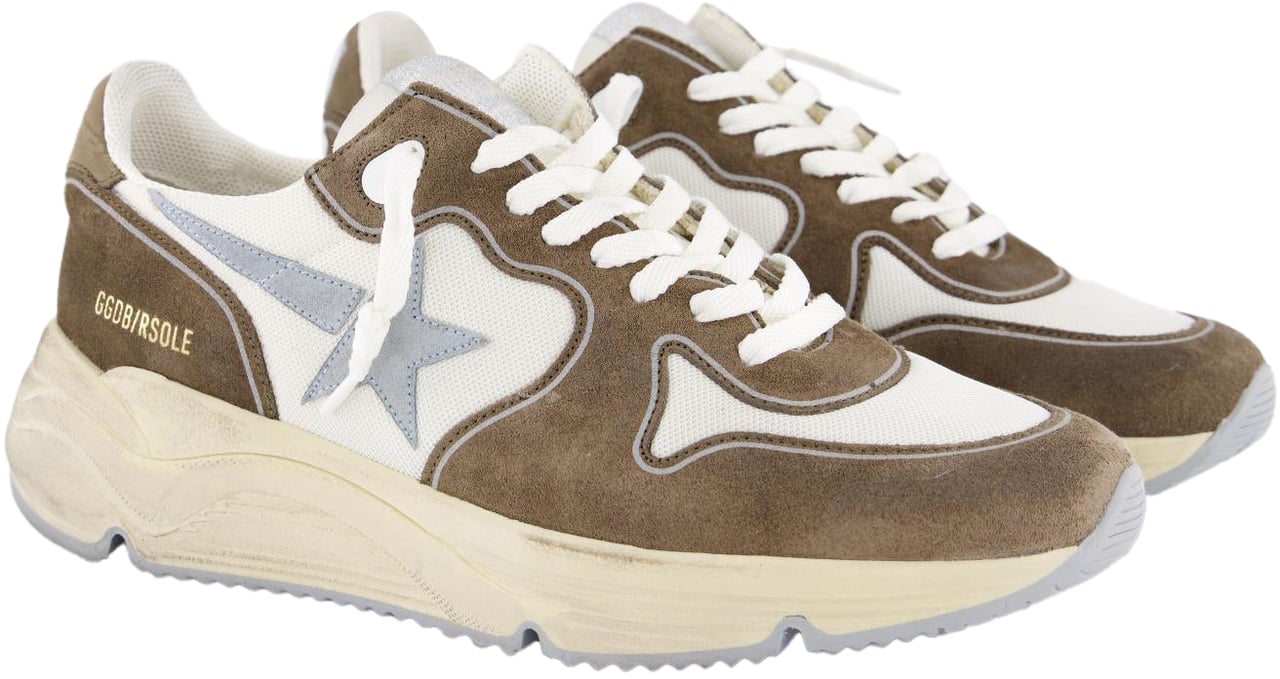 Golden Goose Heren Running Sole Wit